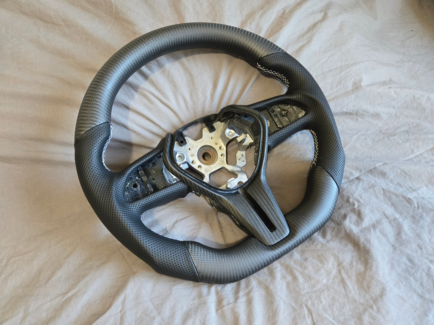 Q50 Q60 Carbon Fiber Steering Wheel v2 - VQ Fanatics