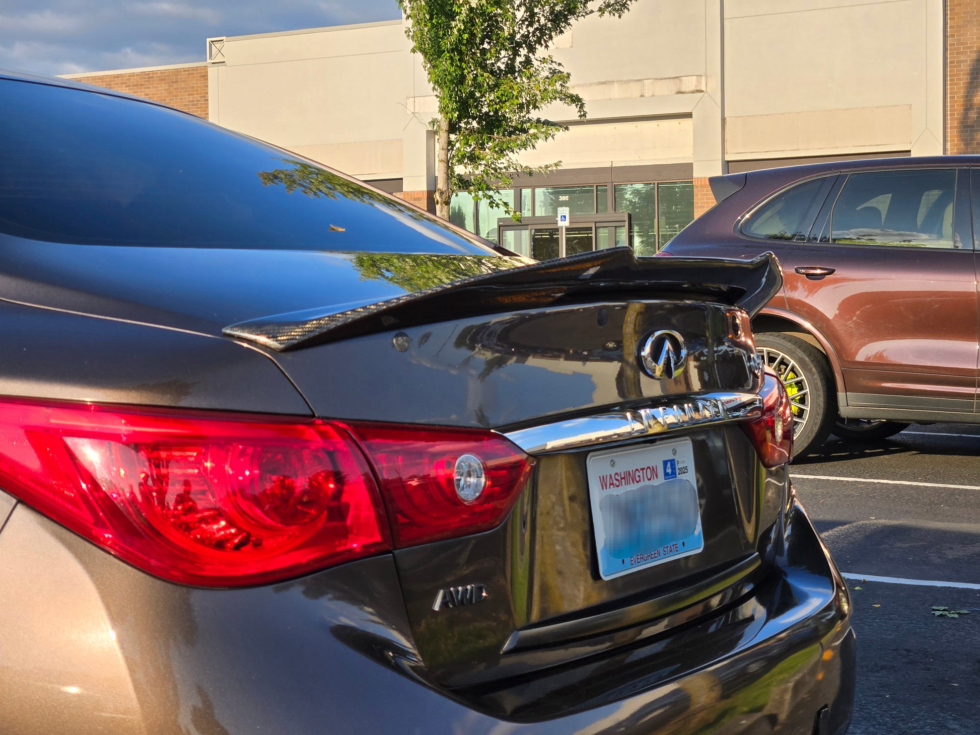 Q50 Carbon Fiber PSM Wing - VQ Fanatics
