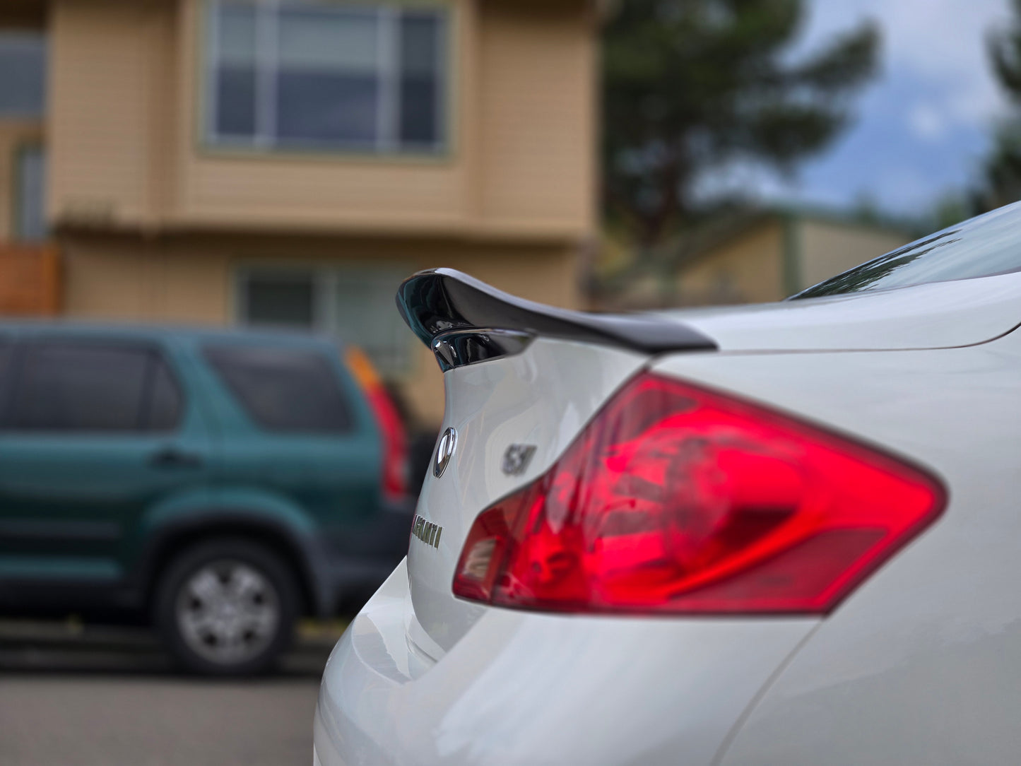 2008-2013 G37 Sedan High Kick Duckbill Spoiler v2