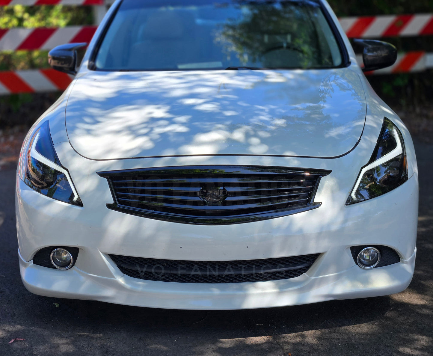 G37 Sedan OEM+ Style One-Piece Front Lip - VQ Fanatics
