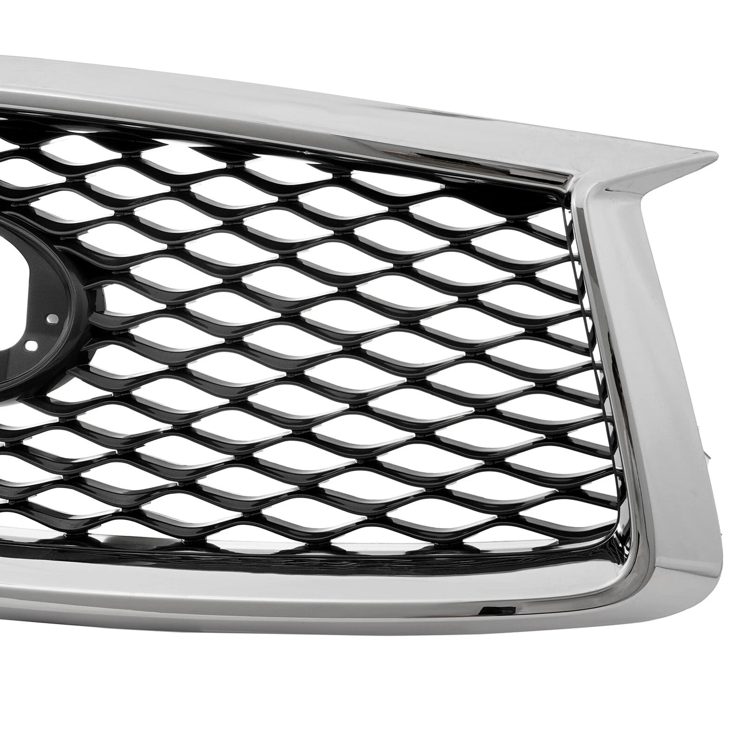 Chrome Upper Grill for 2019-2023 INFINITI QX50 (With Front Camera Option)