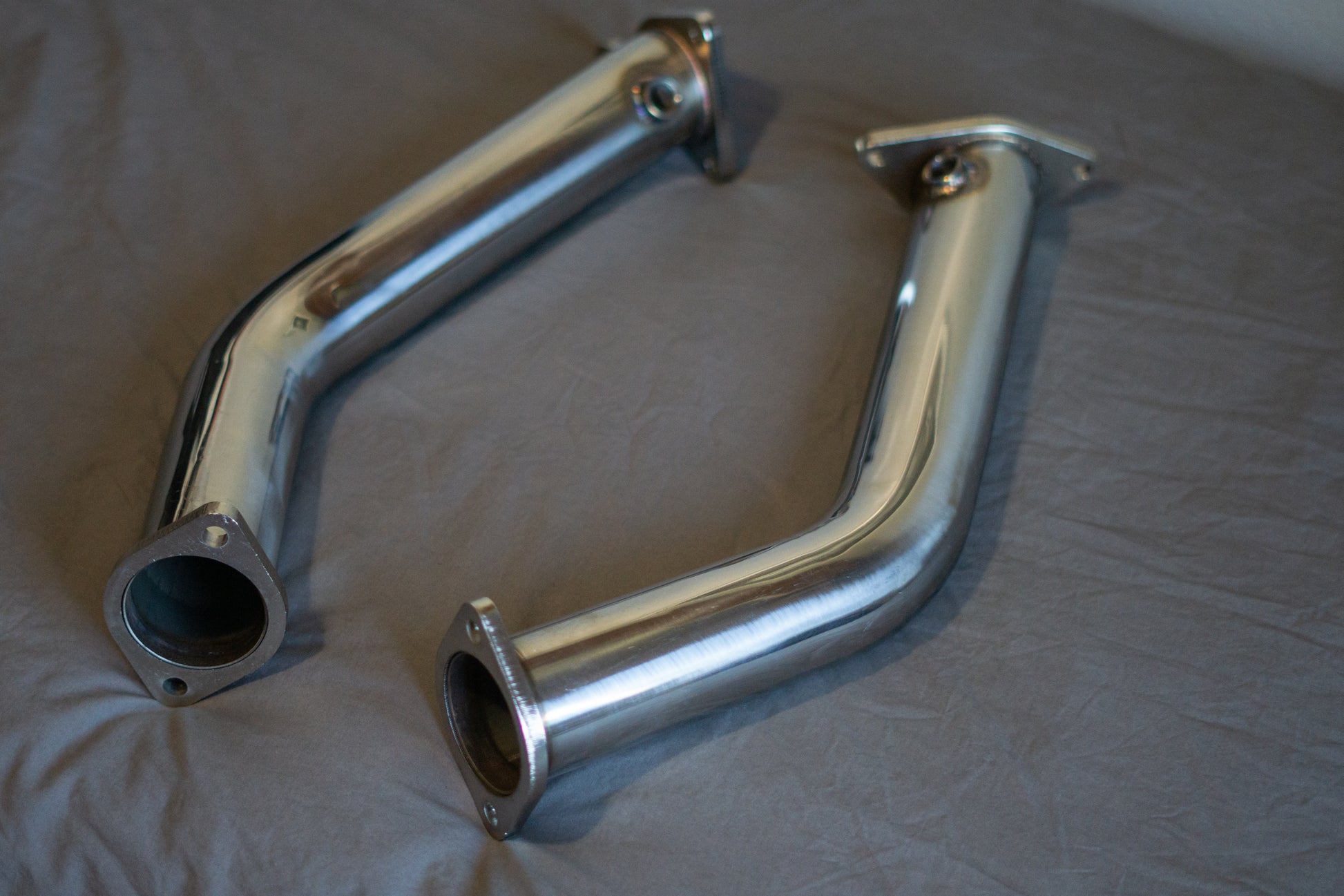 Q50 Q60 3.0t 2.75" Non-Resonated Lower Downpipes - VQ Fanatics