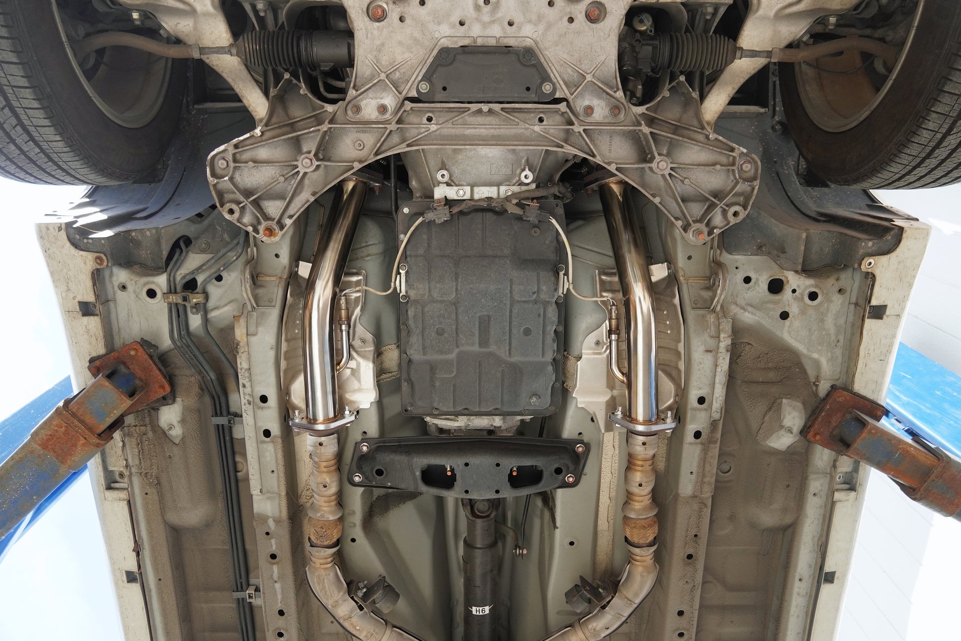 G37 G35 370z Q50 Catless Test Pipes 2.5" - VQ Fanatics