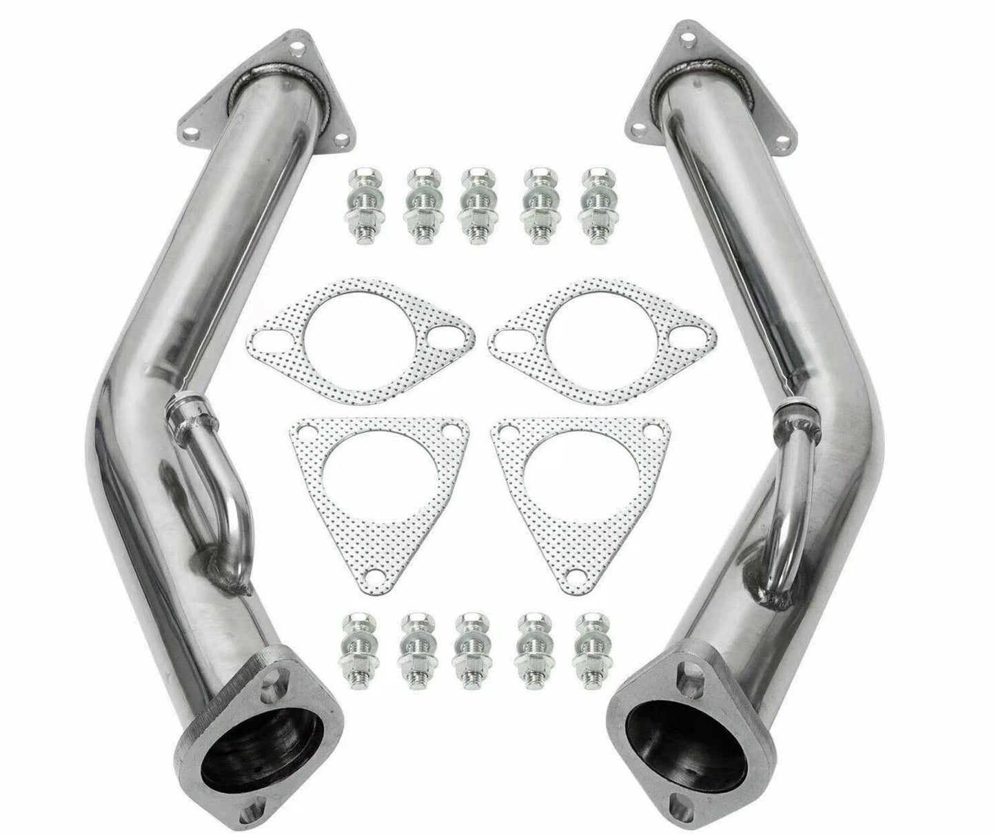 G37 G35 370z Q50 Catless Test Pipes 2.5"