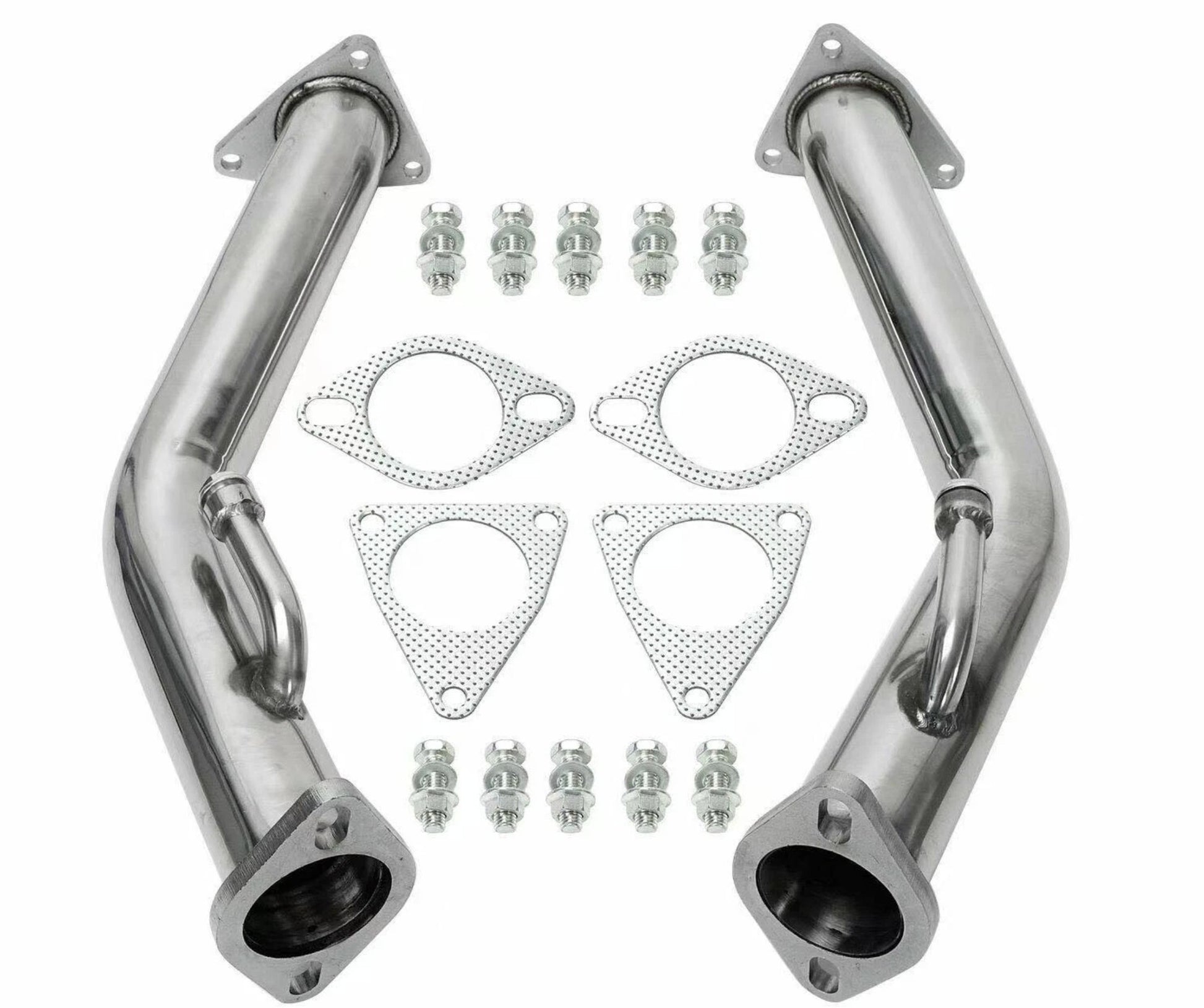 G37 G35 370z Q50 Catless Test Pipes 2.5" - VQ Fanatics