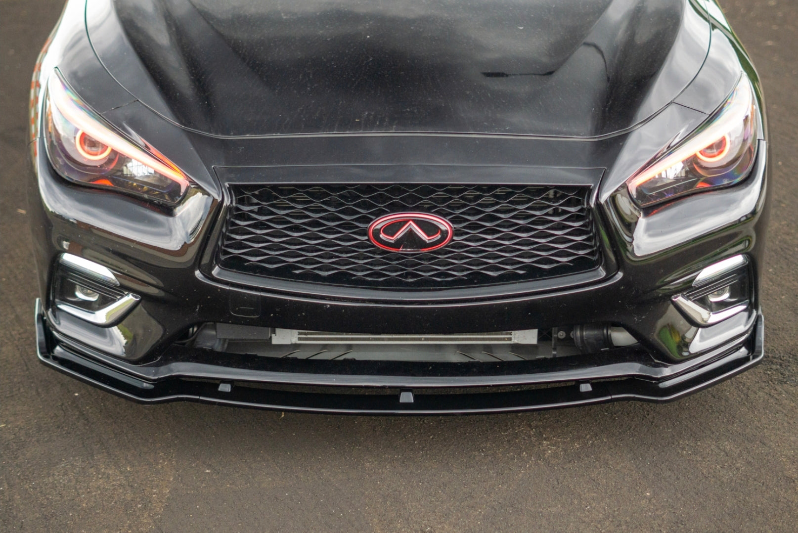 2018+ Q50 Front Lip Splitter (3 Piece) - VQ Fanatics