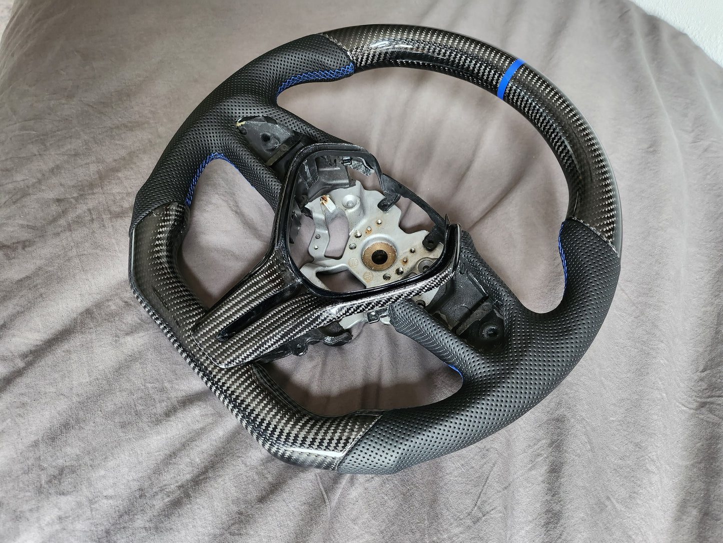 Q50 Q60 Carbon Fiber Steering Wheel v2 - VQ Fanatics
