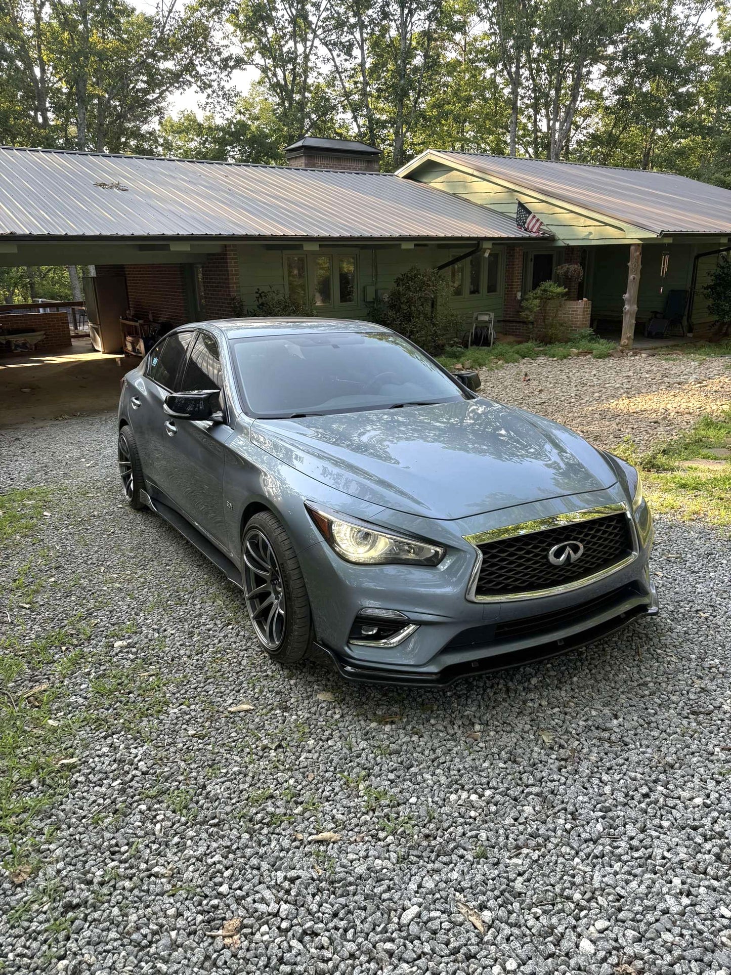 Q50 One-Piece Side Skirt Extensions