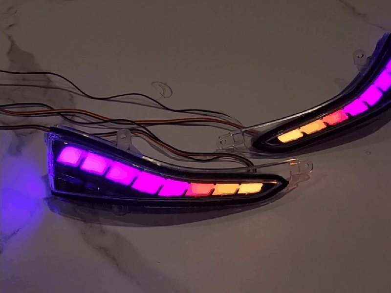 Q50/Q60 RGB Sequential Mirror Turn Signals - VQ Fanatics