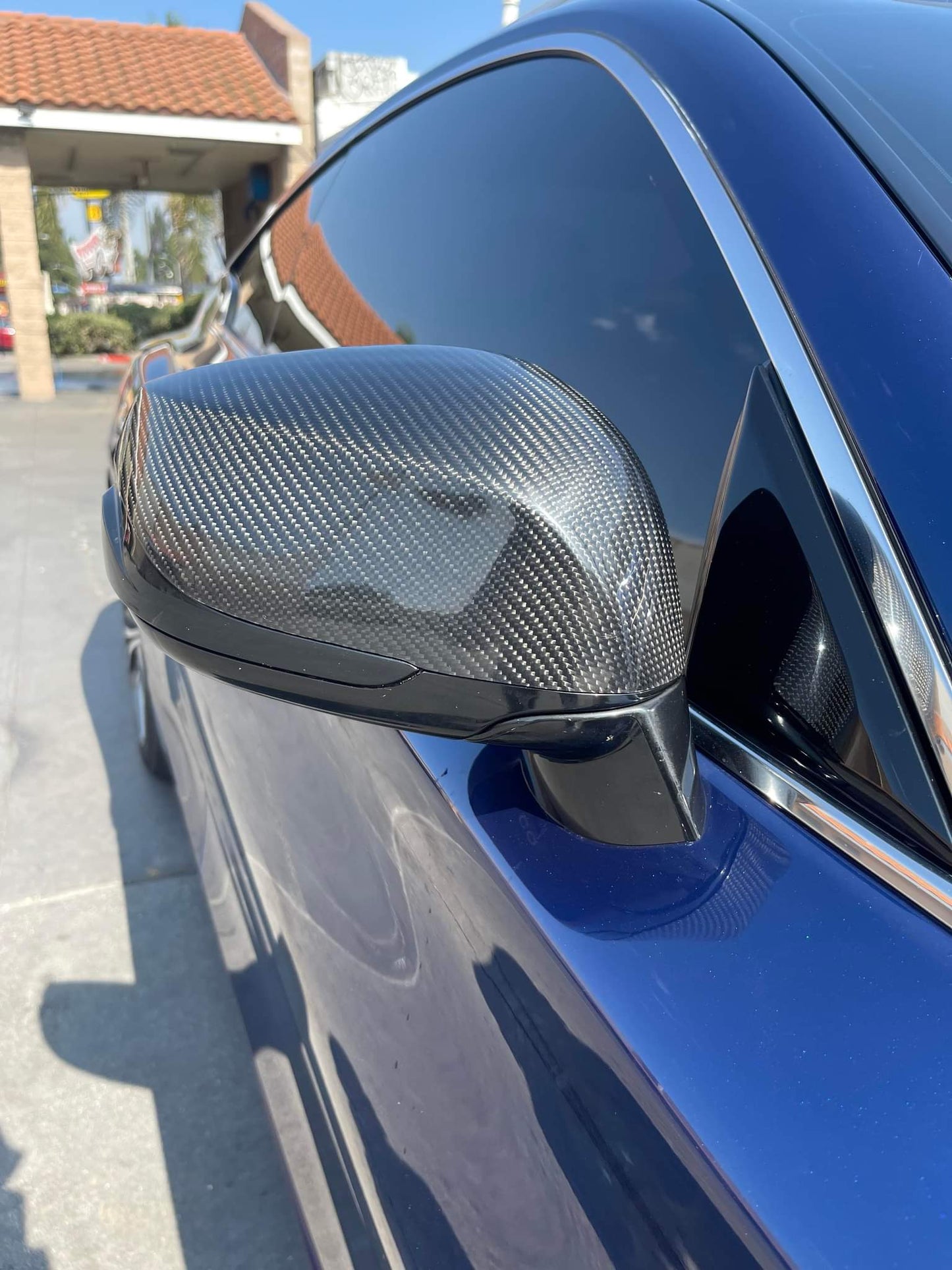 Q50 Q60 OEM+ Carbon Fiber Mirror Caps - VQ Fanatics