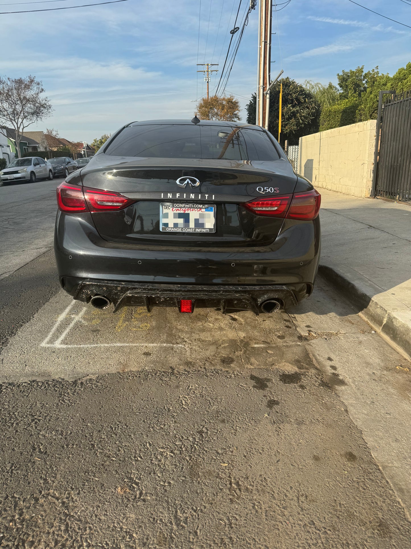 Q50 Forged Carbon LED Diffuser - VQ Fanatics