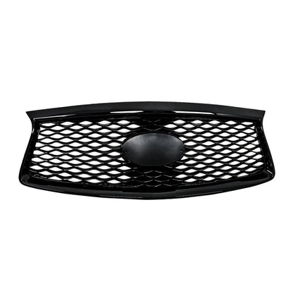 Gloss Black Upper Grill for 2016-2020 INFINITI QX60 (With Front Camera Option)