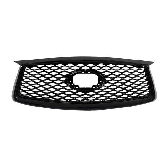 Gloss Black Upper Grill for 2019-2023 INFINITI QX50 (Without Camera Option)