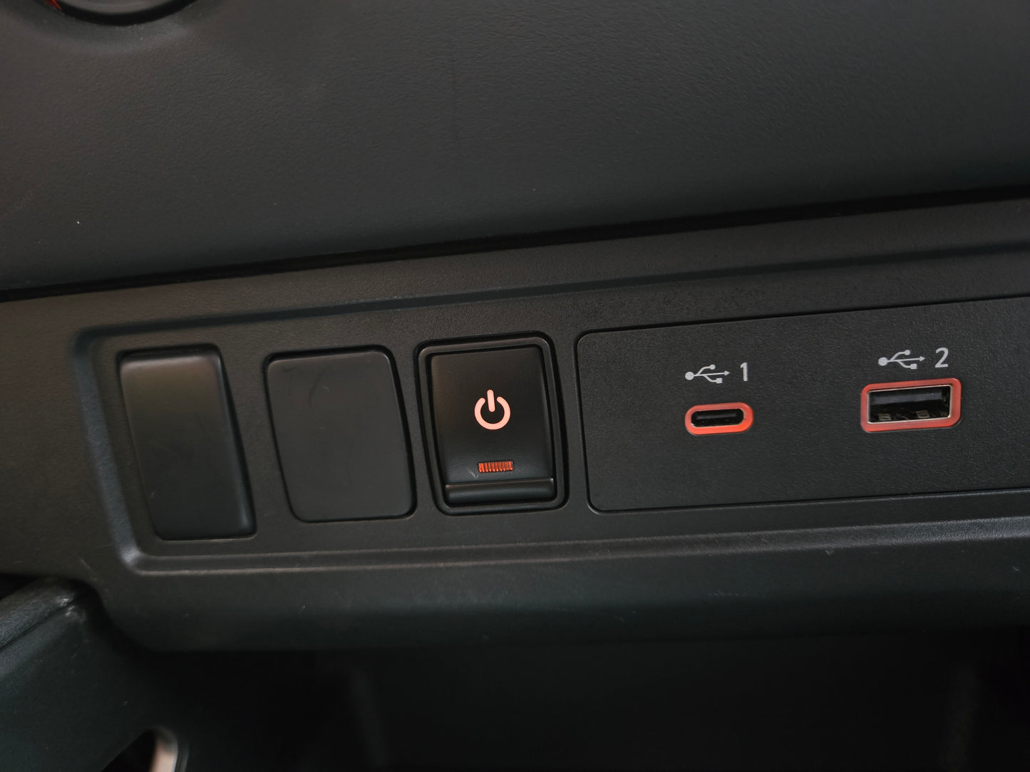 Auxiliary Power Switch for 2022-2026 Nissan Frontier