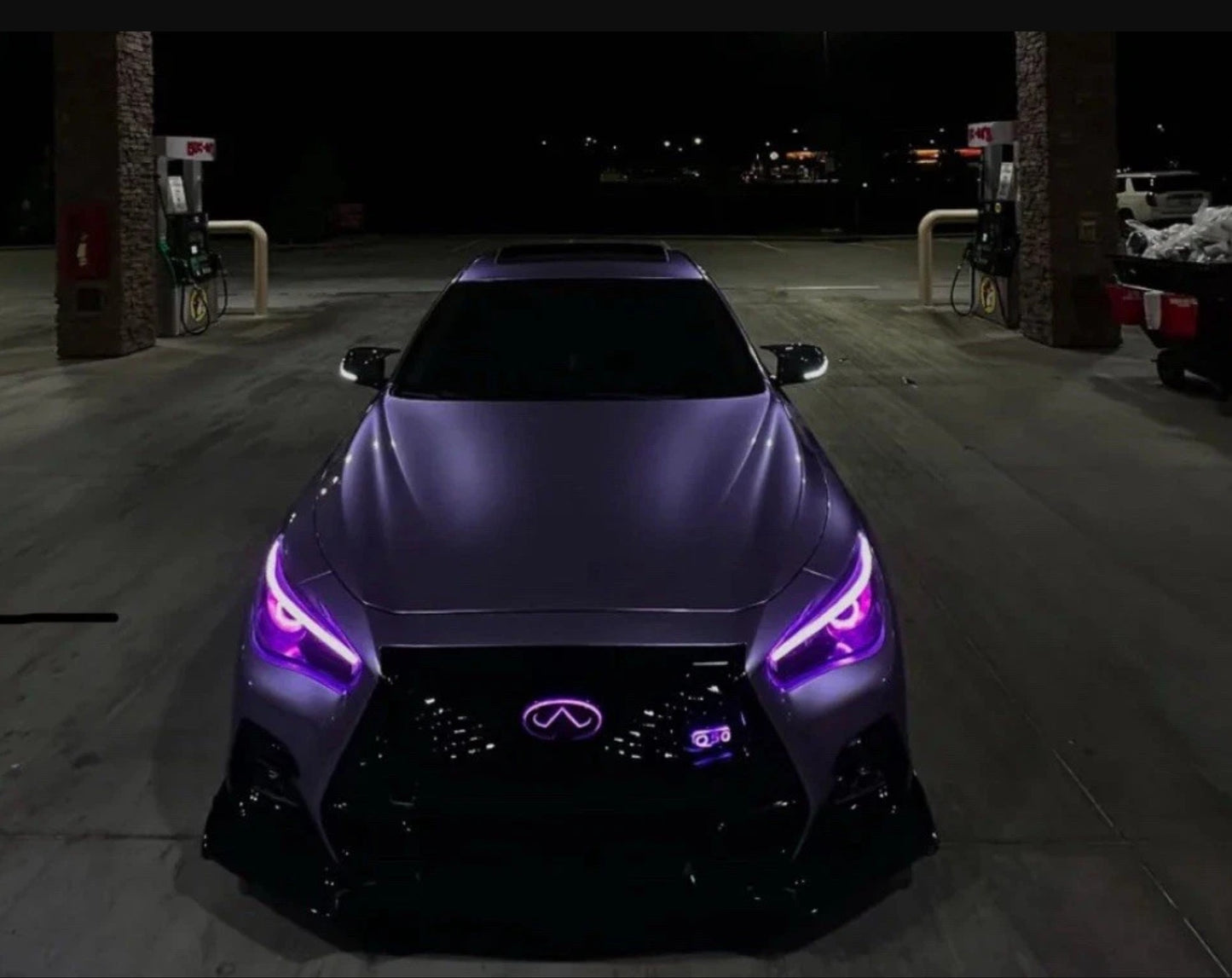 Q50 RGB Front Grill Badge