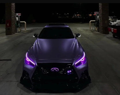 Q50 RGB Front Grill Badge