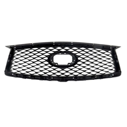 Gloss Black Upper Grill for 2019-2023 INFINITI QX50 (Without Camera Option)