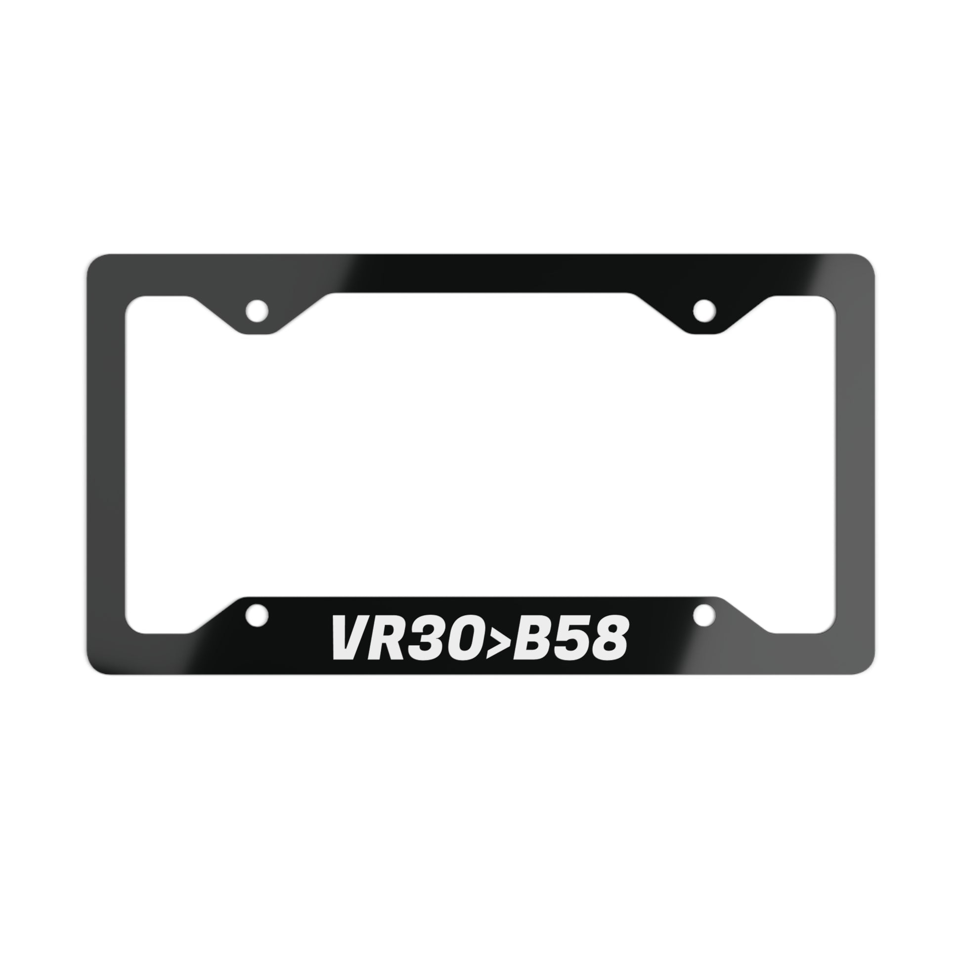 VR30>B58 License Plate Frame - VQ Fanatics