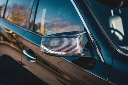 Q50 Q60 Carbon Fiber V1 M-Style Mirror Caps - VQ Fanatics