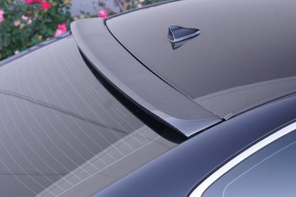 Q50 Carbon Fiber Rear Roof Spoiler v1