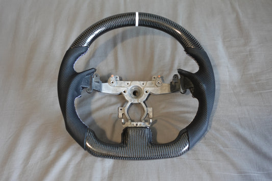 G37 Custom Carbon Fiber Steering Wheel