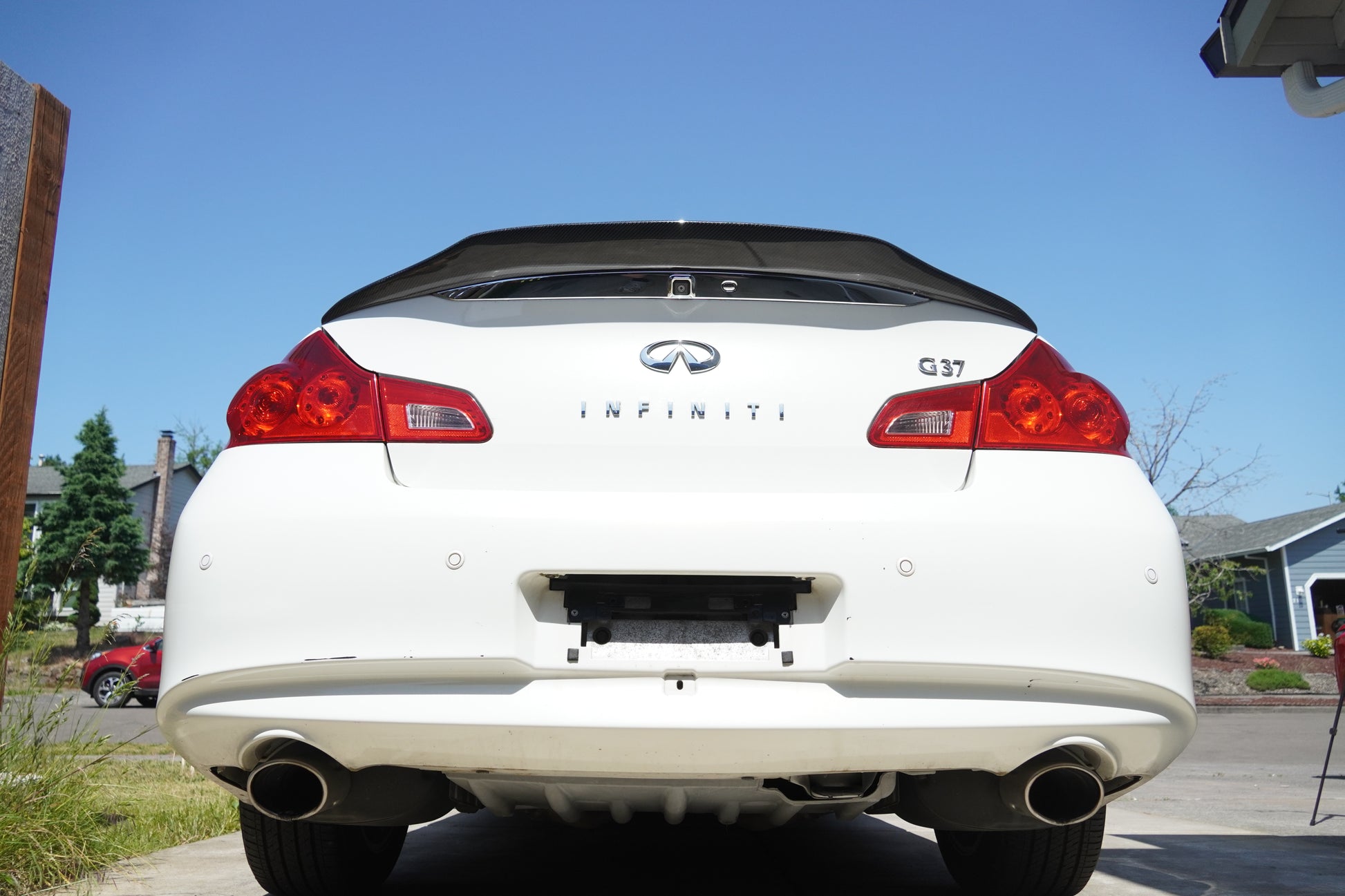 2008-2013 G37 Sedan High Kick Duckbill Spoiler v2 - VQ Fanatics