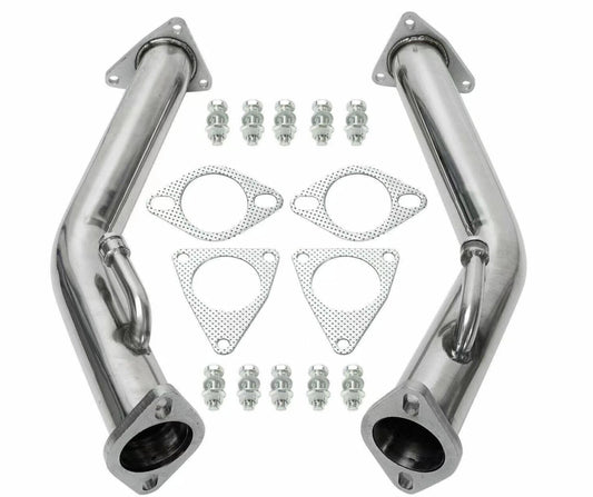 G37 G35 370z Q50 Catless Test Pipes 2.5"