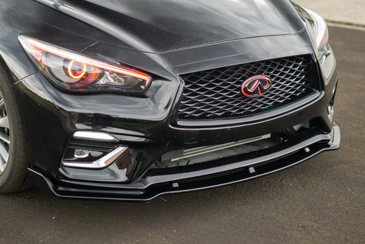 2018+ Q50 Front Lip Splitter (3 Piece)