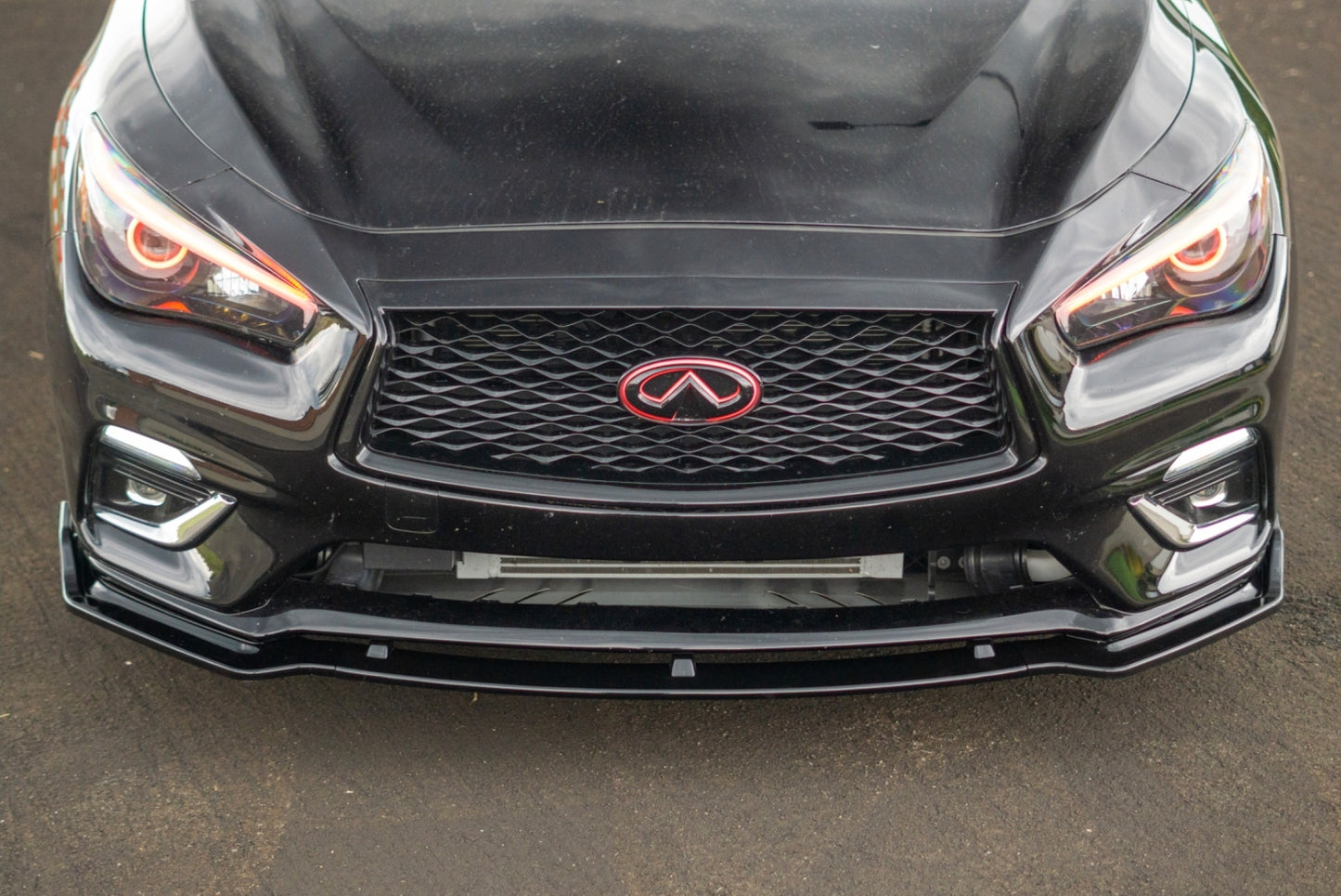 2018+ Q50 Front Lip Splitter (3 Piece)