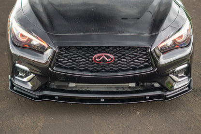 2018+ Q50 Front Lip Splitter (3 Piece)