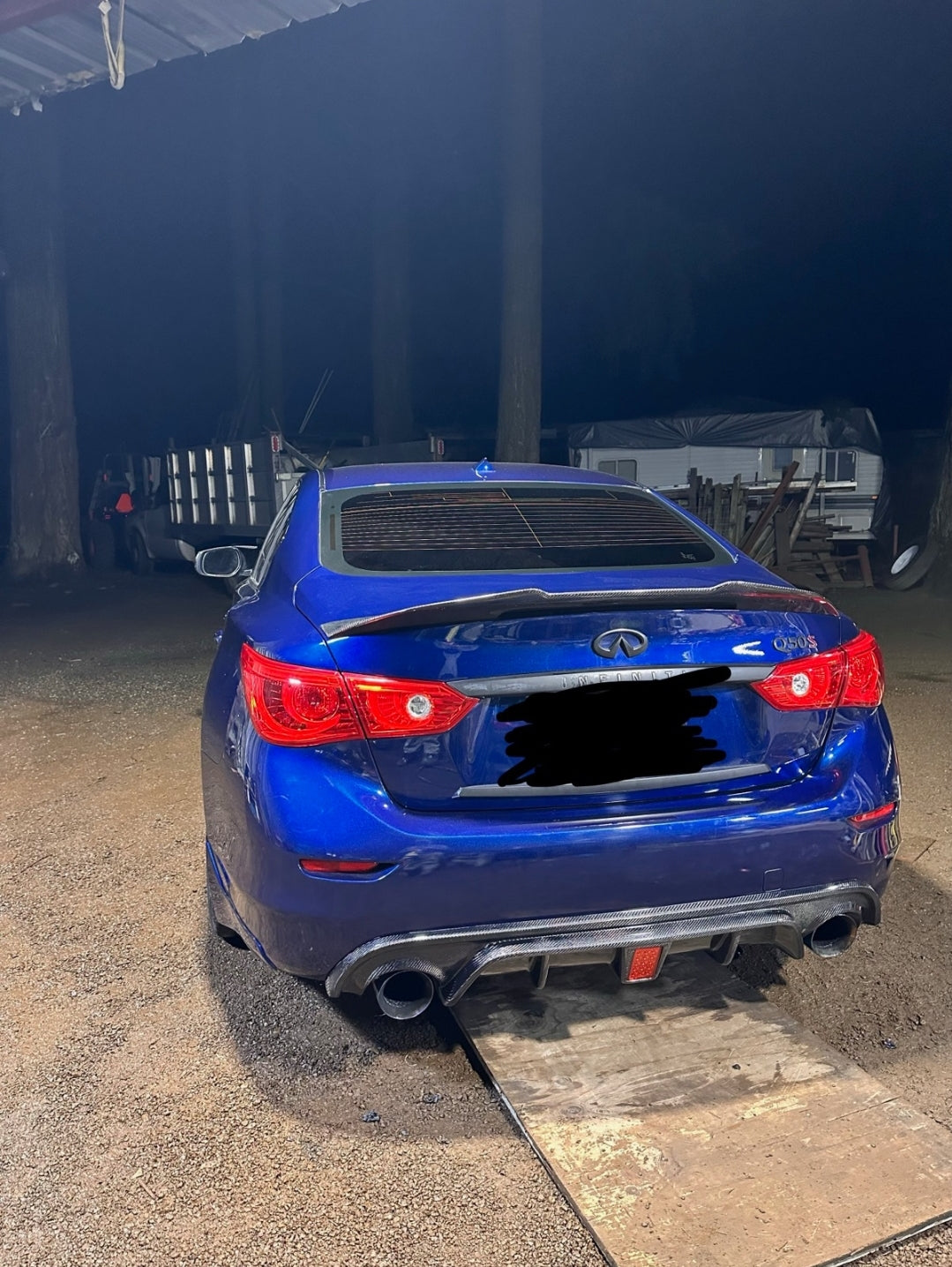 Q50 Carbon Fiber LED Diffuser VQ Fanatics