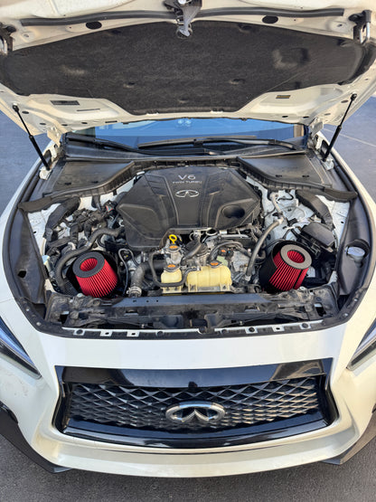 Q50 Q60 3.0t High Flow Cold Air Intakes v2 (BACKORDERED 2-3 weeks)
