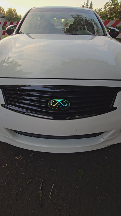 G37 G25 Q40 Q60 RGBW v3 LED Light Up Emblem