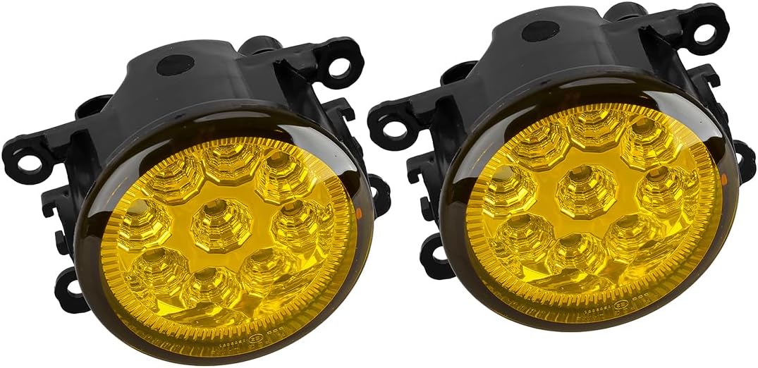 Q50 9 LED Fog Light Pair (Yellow)