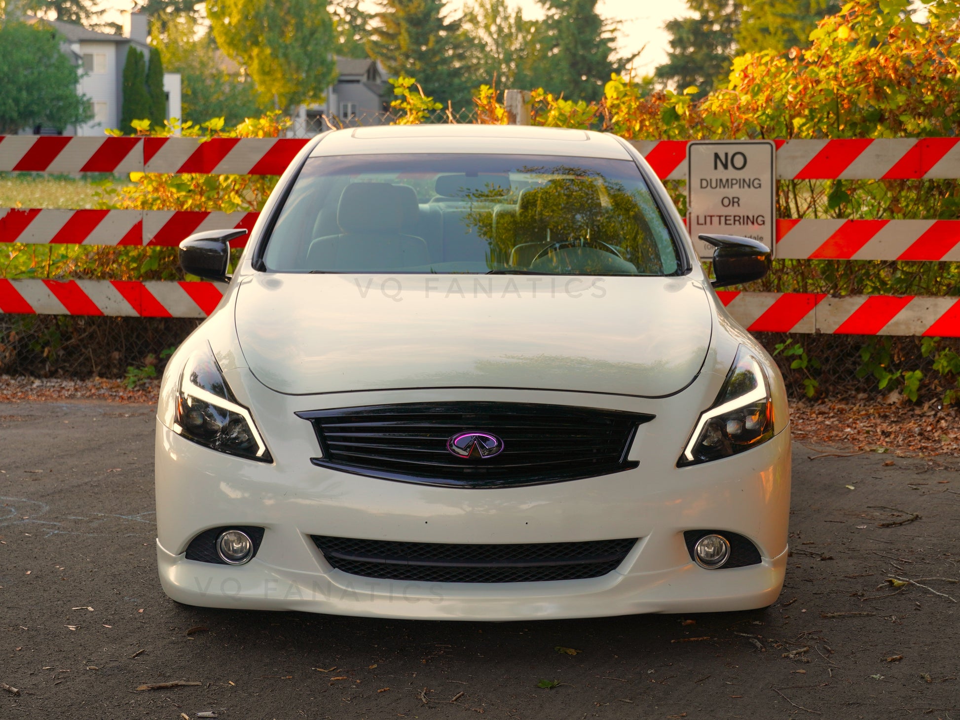 2010-2013 G37 Sedan Gloss Black Grill (G25, Q40) - VQ Fanatics