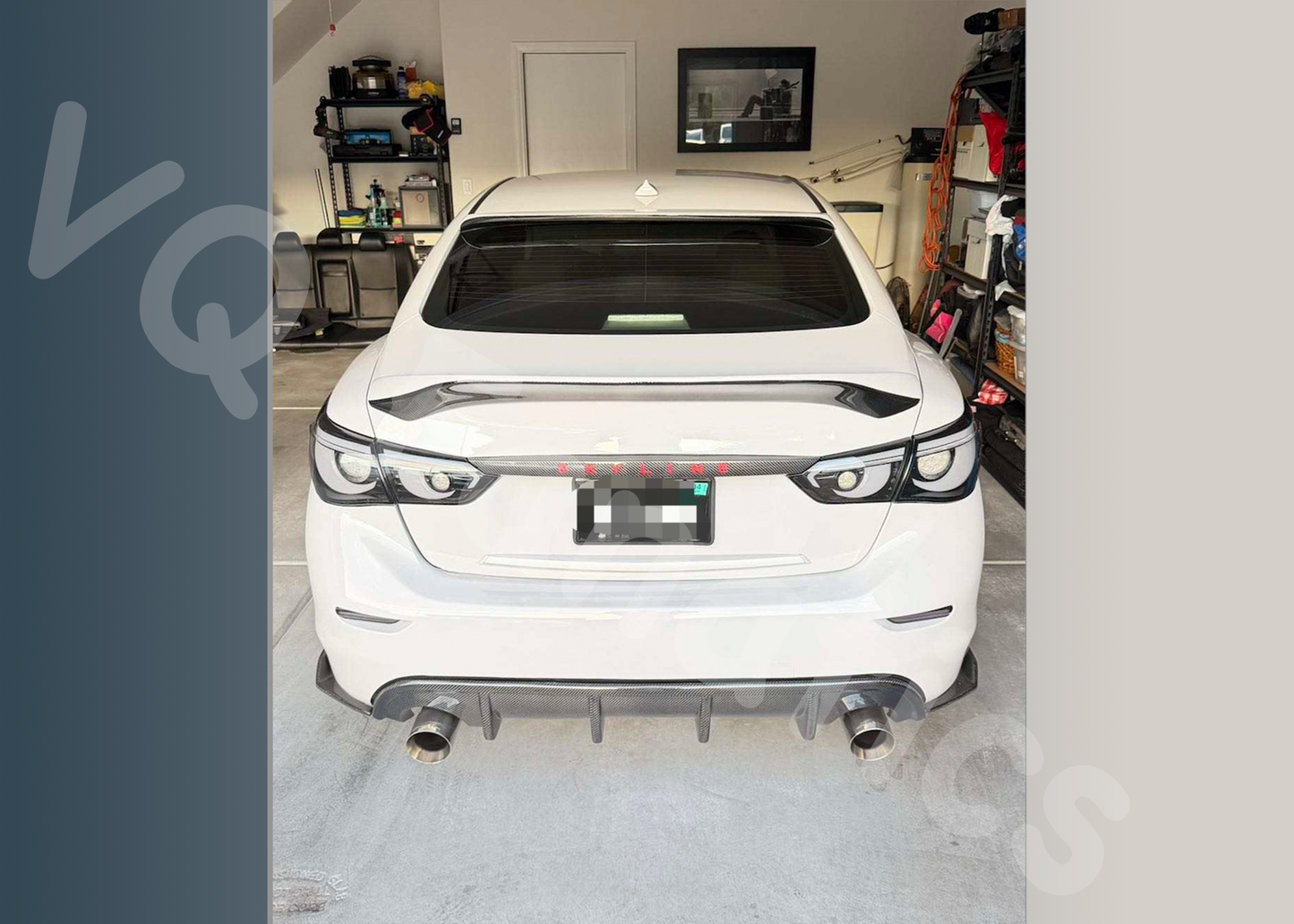 VQF3.0 Animated Sequential Tail Lights for INFINITI Q50 (Plug-and-Play)