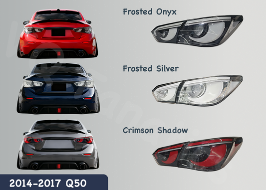 Infiniti Q50 Animated Sequential Tail Lights (Plug-and-Play)
