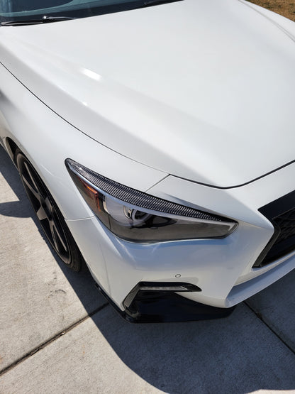 Q50 Carbon Fiber Eyelids - VQ Fanatics