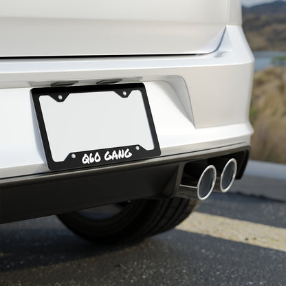 Q60 Gang License Plate Frame - VQ Fanatics