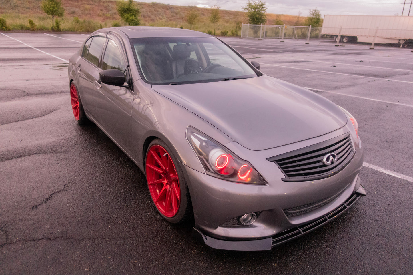 3-piece Front Lip for 2010-2013 G37 sedan - VQ Fanatics