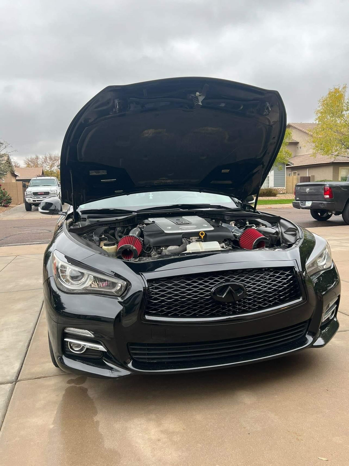Q50 Intake Q50/G37/370z High Flow Air Intakes (for 3.7L) | VQ Fanatics