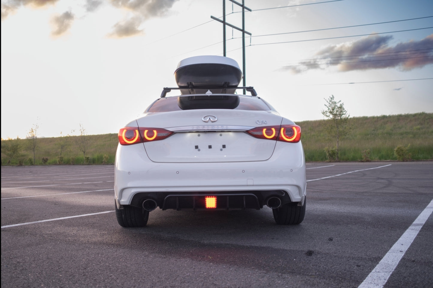 2018+ Q50 LED Diffuser (Gloss Black) - VQ Fanatics