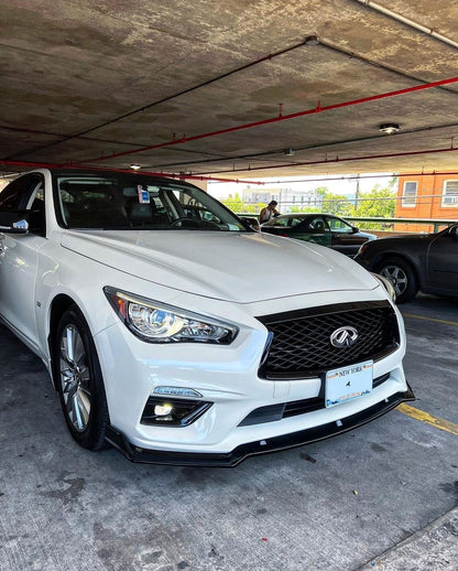 2018+ Q50 Front Lip Splitter (3 Piece) - VQ Fanatics