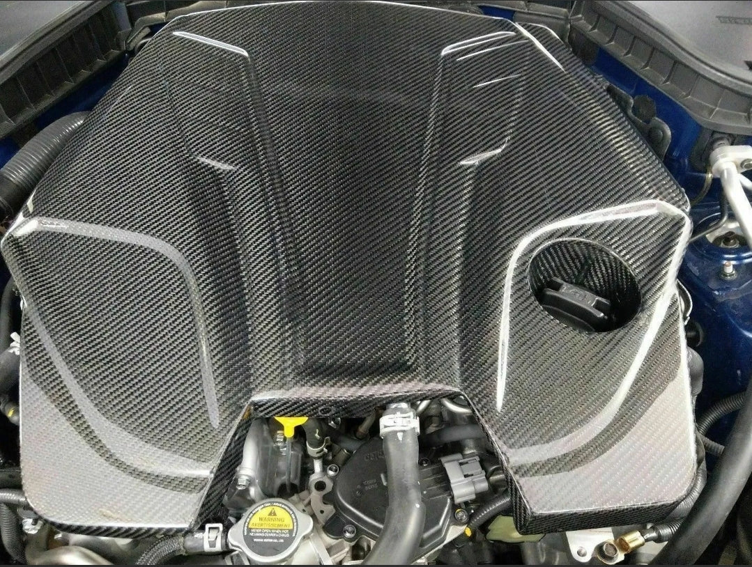 VR30 Q50 Q60 3.0t Carbon Fiber Engine Cover - VQ Fanatics