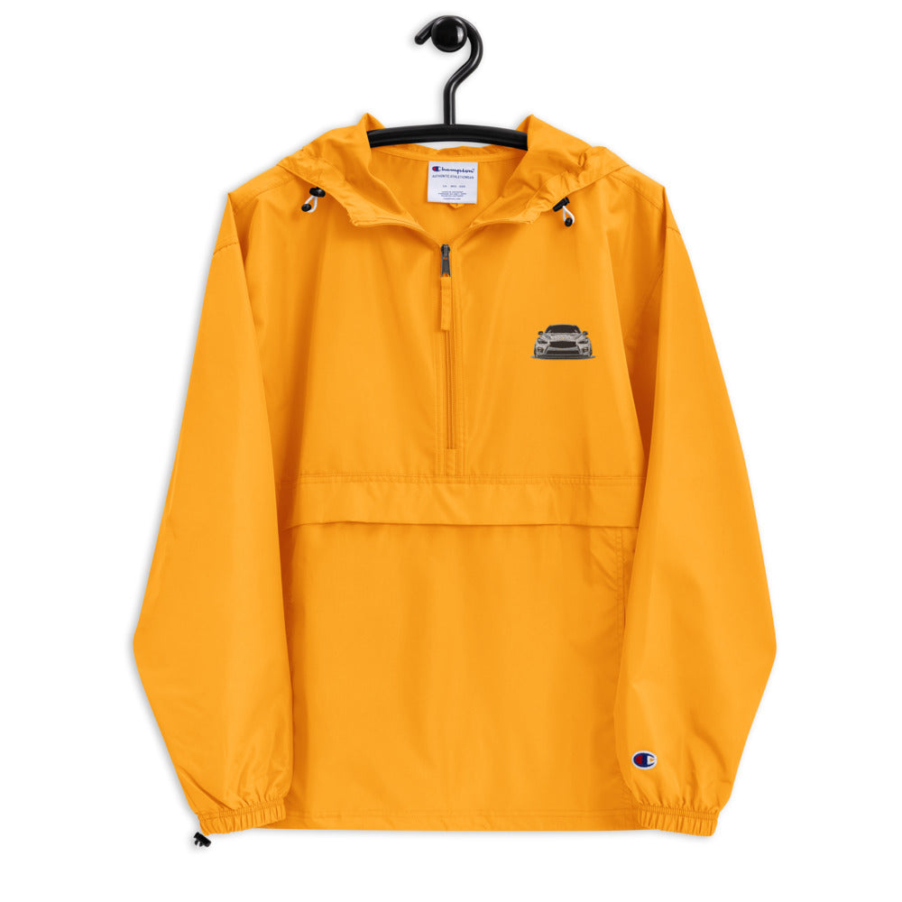 Q50 Embroidered Champion Packable Jacket Windbreaker - VQ Fanatics