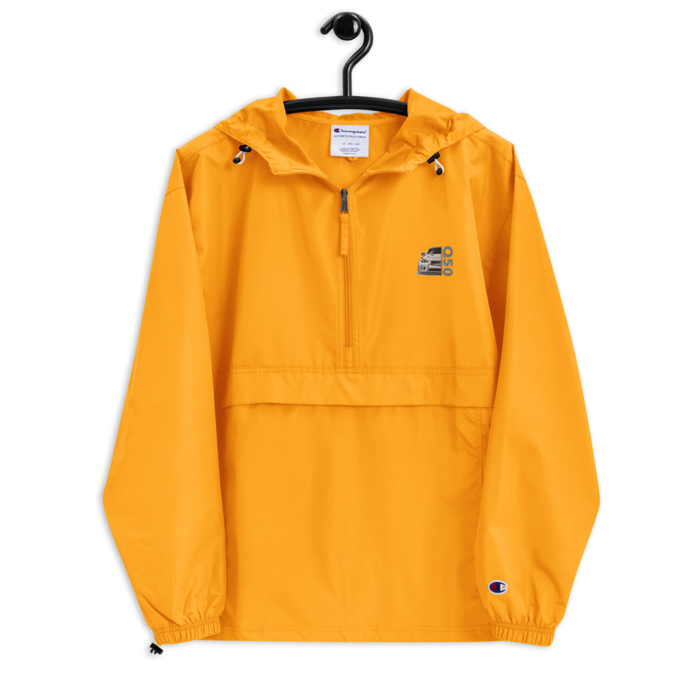 Embroidered Champion Packable Windbreaker Jacket - VQ Fanatics