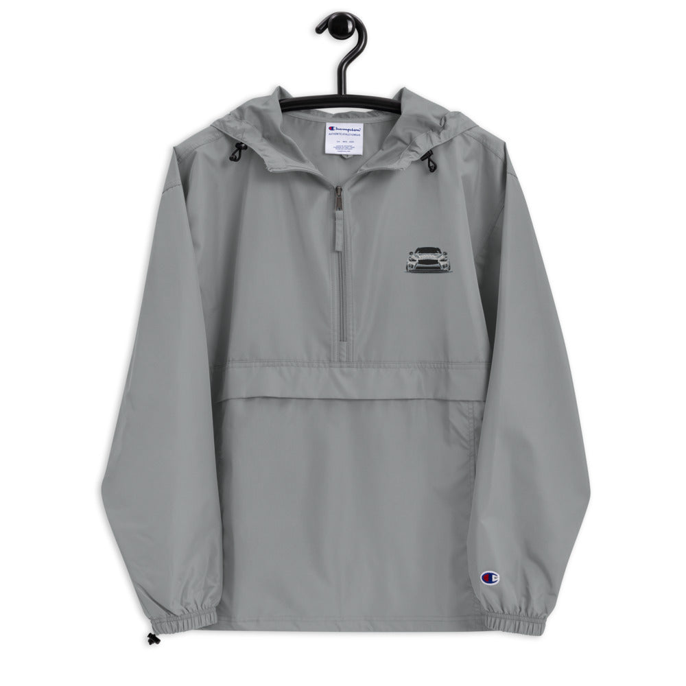 Q50 Embroidered Champion Packable Jacket Windbreaker - VQ Fanatics