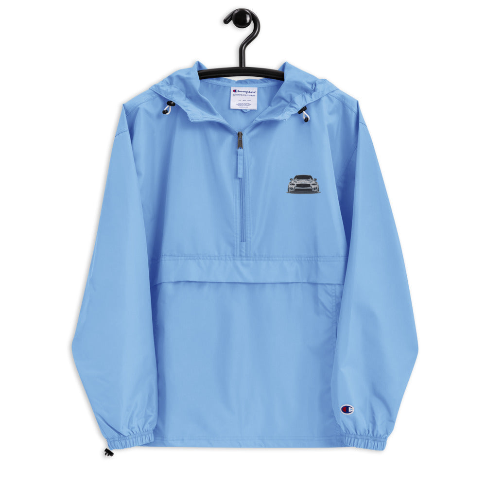 Q50 Embroidered Champion Packable Jacket Windbreaker - VQ Fanatics