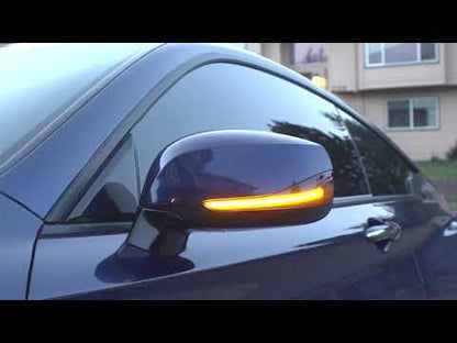 Smoked Sequential Mirror Turn Signals for Q50/Q60/Q70 (Plug-and-Play)