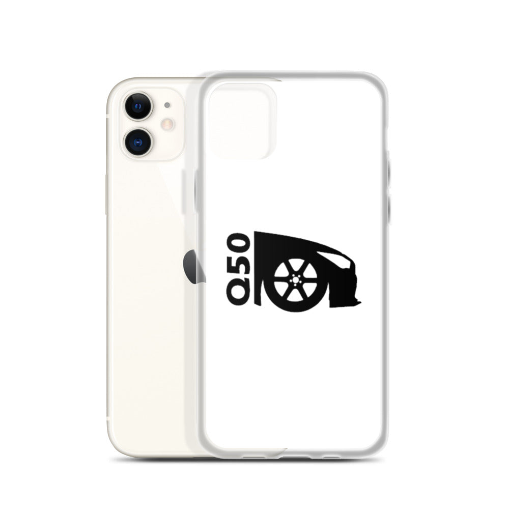 Q50 iPhone Case White - VQ Fanatics